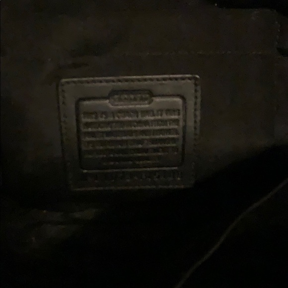 Coach diaper bag